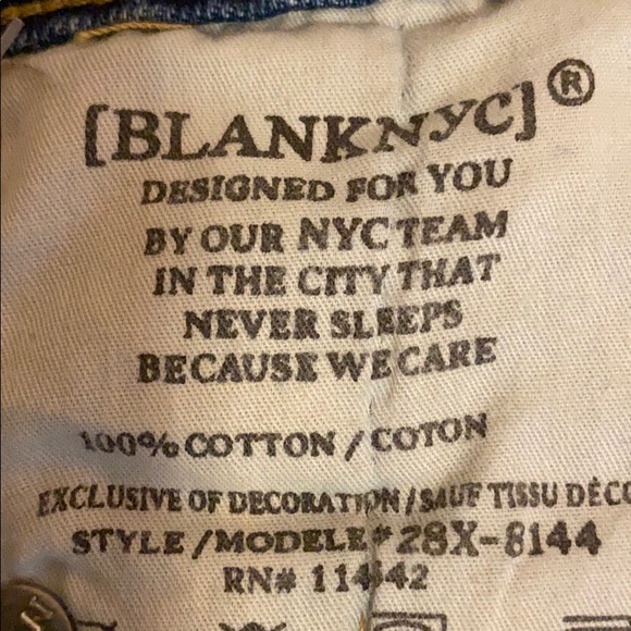 NWT Blank NYC Jean Shorts - Picture 6 of 6